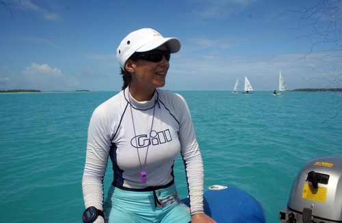 Cook Island Coach Laura Baldwin © Anne Tierney
